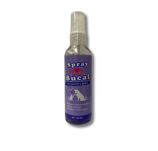 Spray Bucal para Mascotas